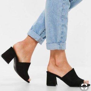 Primark Black Mules